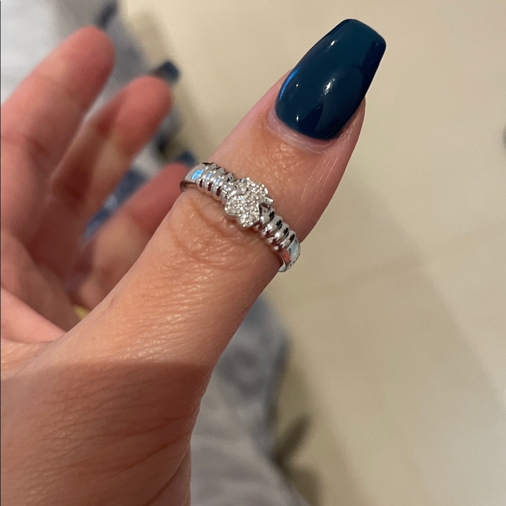 White Gold And Diamonds